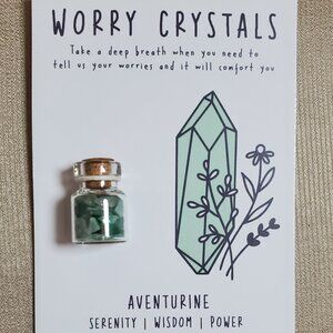 Aventurine Worry Crystals